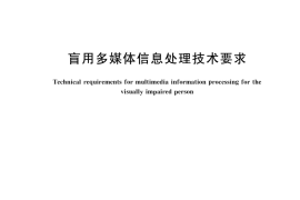 GB／T 45281-2025 盲用多媒体信息处理技术要求