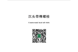 GB／T 11-2013 沉头带榫螺栓