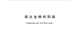 GB／T 17731-2015 镁合金牺牲阳极