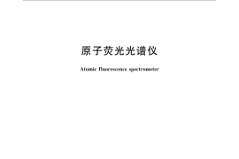 GB／T 21191-2007 原子荧光光谱仪