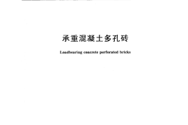 GB25779-2010 承重混凝土多孔砖