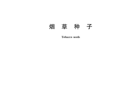 GB／T 21138-2019 烟草种子