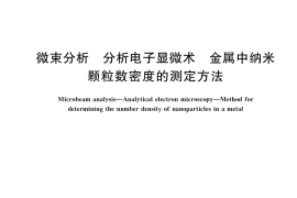 GB／T 43883-2024 微束分析 分析电子显微术 金属中纳米颗粒数密度的测定方法