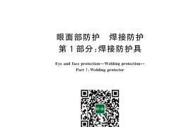 GB 3609.1-2025 眼面部防护 焊接防护 第1部分：焊接防护具