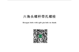 GB／T 31.1-2013 六角头螺杆带孔螺栓