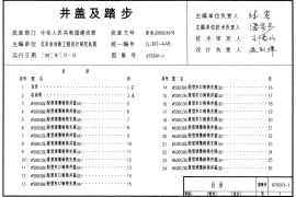 井盖及踏步97S501-2