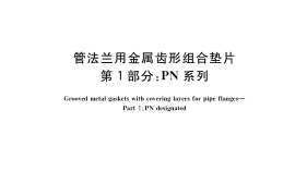 GB／T 39245.1-2020 管法兰用金属齿形组合垫片 第1部分：PN 系列