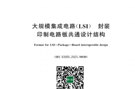 GB／T 43863-2024 大规模集成电路（LSI） 封装 印制电路板共通设计结构(1)