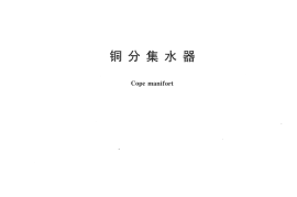 CJT251-2007 铜分集水器
