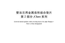 GB／T 39245.2-2020 管法兰用金属齿形组合垫片 第2部分：Class 系列