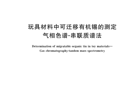 GB／T 43571-2023 玩具材料中可迁移有机锡的测定 气相色谱-串联质谱法