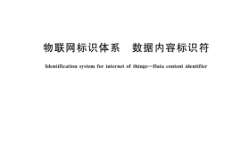 GB／T 38606-2020 物联网标识体系 数据内容标识符
