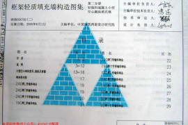 西南05G701(二)框架轻质填充墙构造图集--轻集料混凝土小型空心砌填充墙