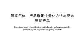 GB／T 45818-2025 温室气体 产品碳足迹量化方法与要求 照明产品