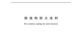 GB14907-2002 钢结构防火涂料