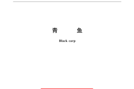 GB／T 17716-1999 青鱼