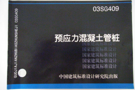 03SG409预应力混凝土管桩