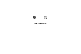 GB／T 3877-2006 钼箔