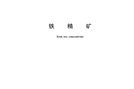 GB／T 36704-2018 铁精矿