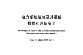 DLZ981-2005 电力系统控制及其通信数据和通信安全