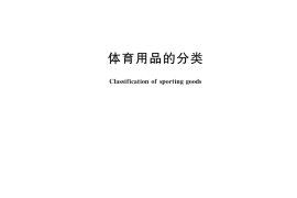 GB／T 23868-2019 体育用品的分类