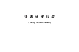 GB／T 26385-2011 针织拼接服装