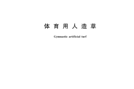 GB／T 20394-2019 体育用人造草