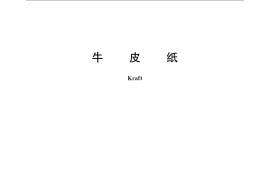 GB／T 22865-2008 牛皮纸