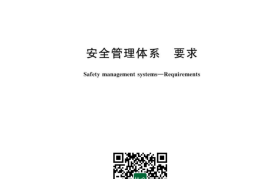 GB／T 43500-2023 安全管理体系 要求