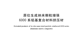 GB／T 41702-2022 原位生成纳米颗粒增强6000系铝基复合材料挤压材