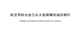 GB／T 44563-2024 航空用钛合金凸头大底脚螺纹抽芯铆钉