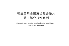 GB／T 19066.1-2020 管法兰用金属波齿复合垫片 第1部分：PN系列
