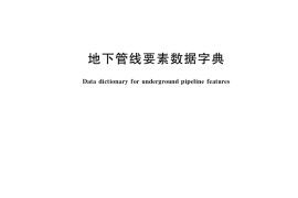 GB／T 41455-2022 地下管线要素数据字典