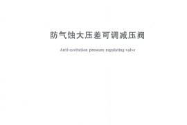 CJT404-2012 防气蚀大压差可调减压阀