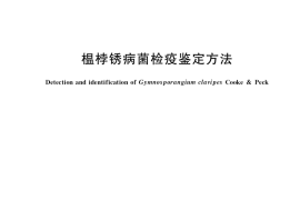 GB／T 36801-2018 榅桲锈病菌检疫鉴定方法