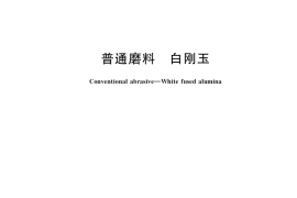 GB／T 2479-2022 普通磨料 白刚玉