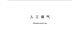 GB／T 13612-2006 人工煤气