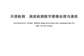 GB／T 37540-2019 无损检测 涡流检测数字图像处理与通信