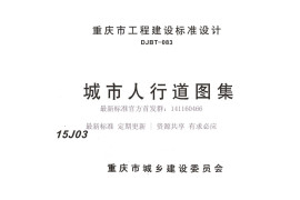 15J03 城市人行道图集