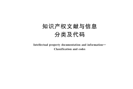GB／T 21373-2023 知识产权文献与信息 分类及代码
