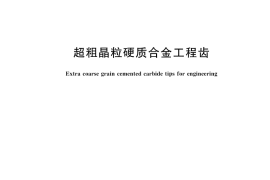 GB／T 45326-2025 超粗晶粒硬质合金工程齿