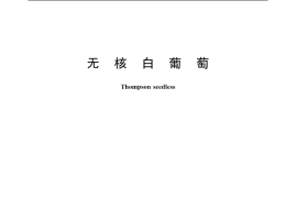 GB／T 19970-2005 无核白葡萄