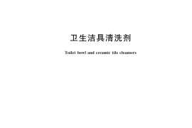 GB／T 21241-2022 卫生洁具清洗剂