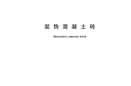 GBT24493-2009 装饰混凝土砖