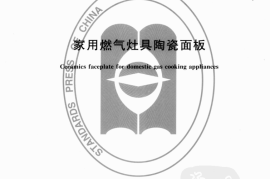 CJT305-2009 家用燃气灶具陶瓷面板