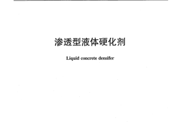 JCT2158-2012 渗透型液体硬化剂
