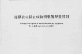 DLT1163-2012 隐极发电机在线监测装置配置导则
