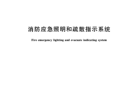 GB17945-2010 消防应急和疏散指示系统