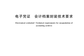 GB／T 44555-2024 电子凭证 会计档案封装技术要求
