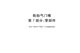 GB／T 1796.7-2018 轮胎气门嘴 第7部分：零部件